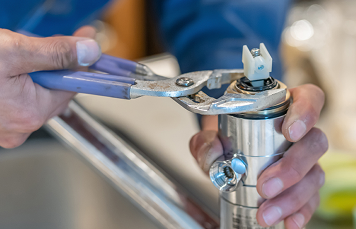 ガラスの故障対応